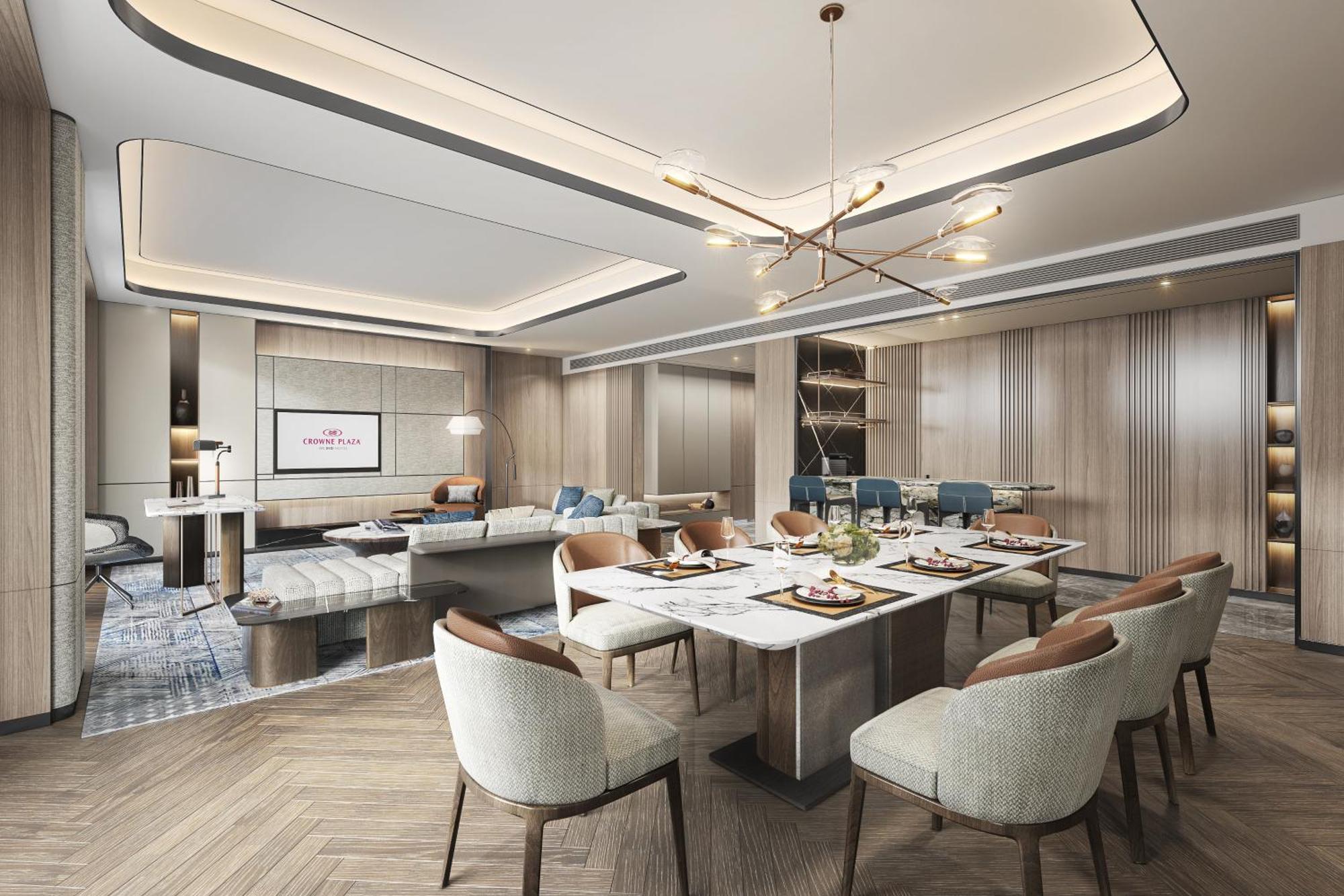 Crowne Plaza Lanzhou New Area By Ihg Hotell Eksteriør bilde