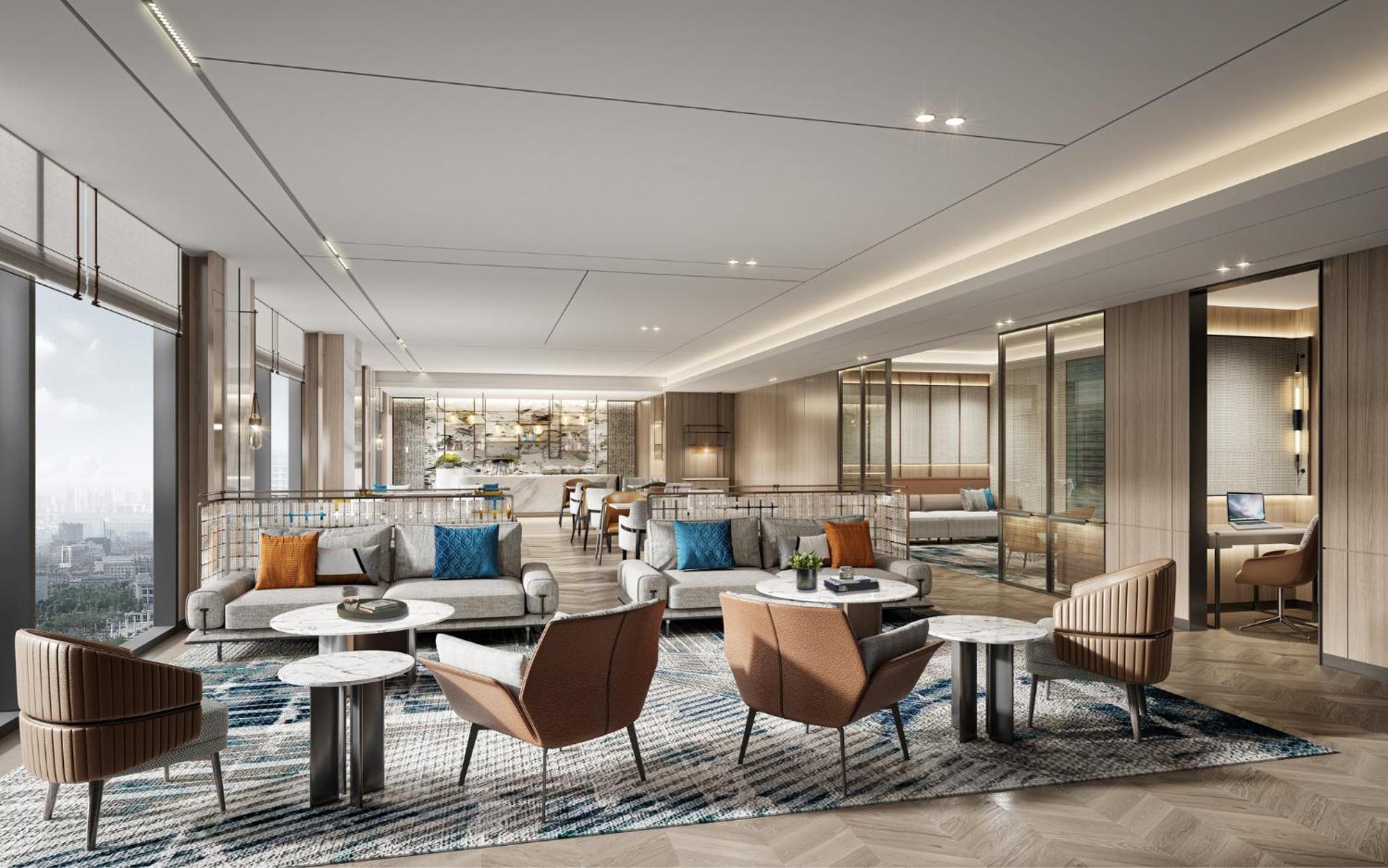 Crowne Plaza Lanzhou New Area By Ihg Hotell Eksteriør bilde