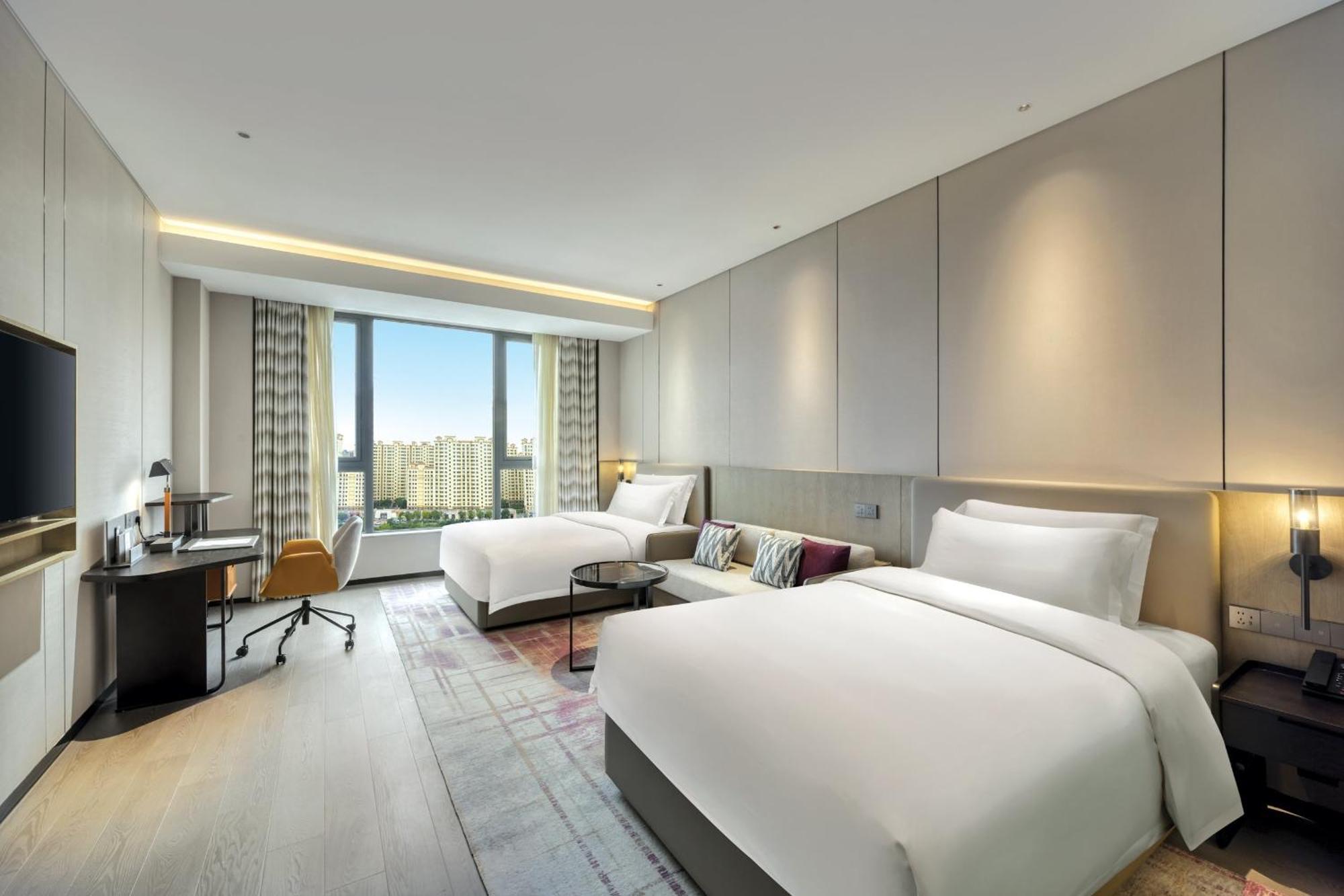 Crowne Plaza Lanzhou New Area By Ihg Hotell Eksteriør bilde