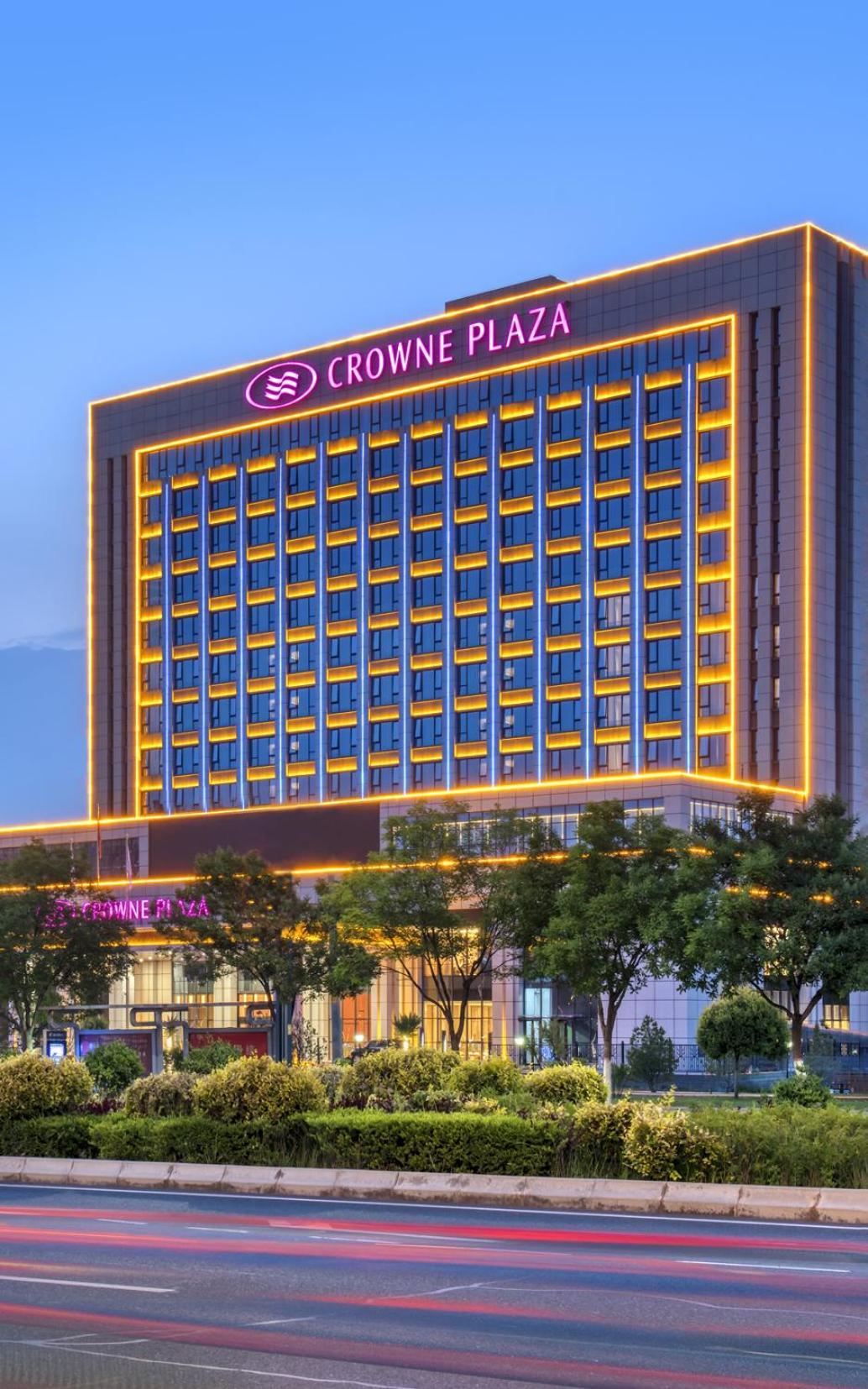 Crowne Plaza Lanzhou New Area By Ihg Hotell Eksteriør bilde
