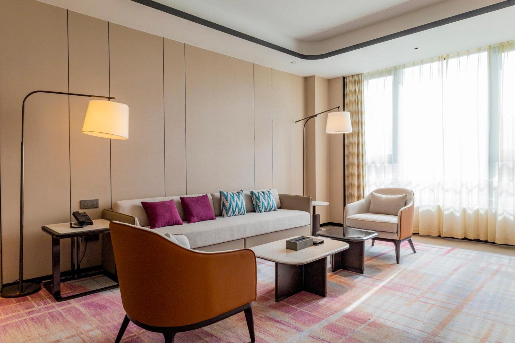 Crowne Plaza Lanzhou New Area By Ihg Hotell Eksteriør bilde